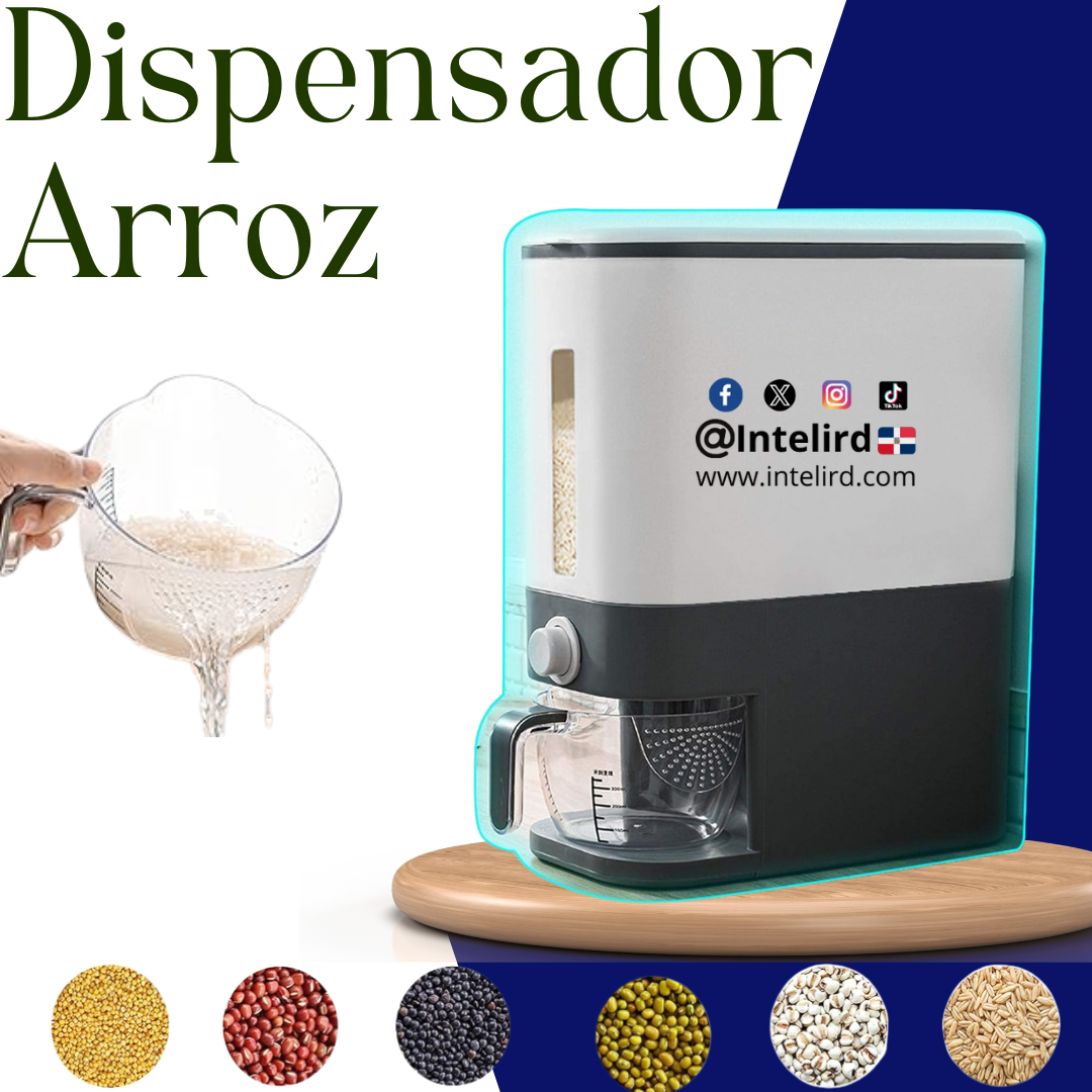 Multi Dispensador para arroz y granos 25 Libras