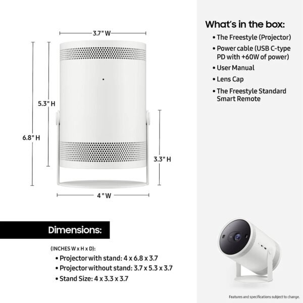 Mini Proyector Portátil SS30 Android y iOS