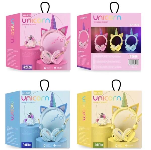 Auriculares Bluetooth Unicornio